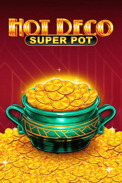 Hot Deco Super Pot slot at Casinova Casino